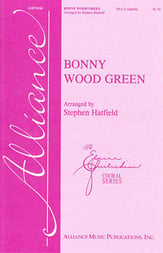 Bonny Wood Green SAA choral sheet music cover